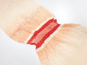 正絹　絞り　帯揚げ